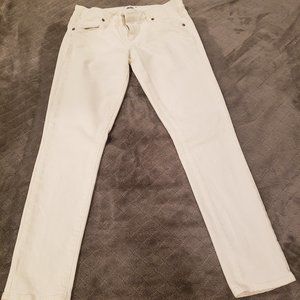 Size 26 Paige Skyline Ankle Peg - White